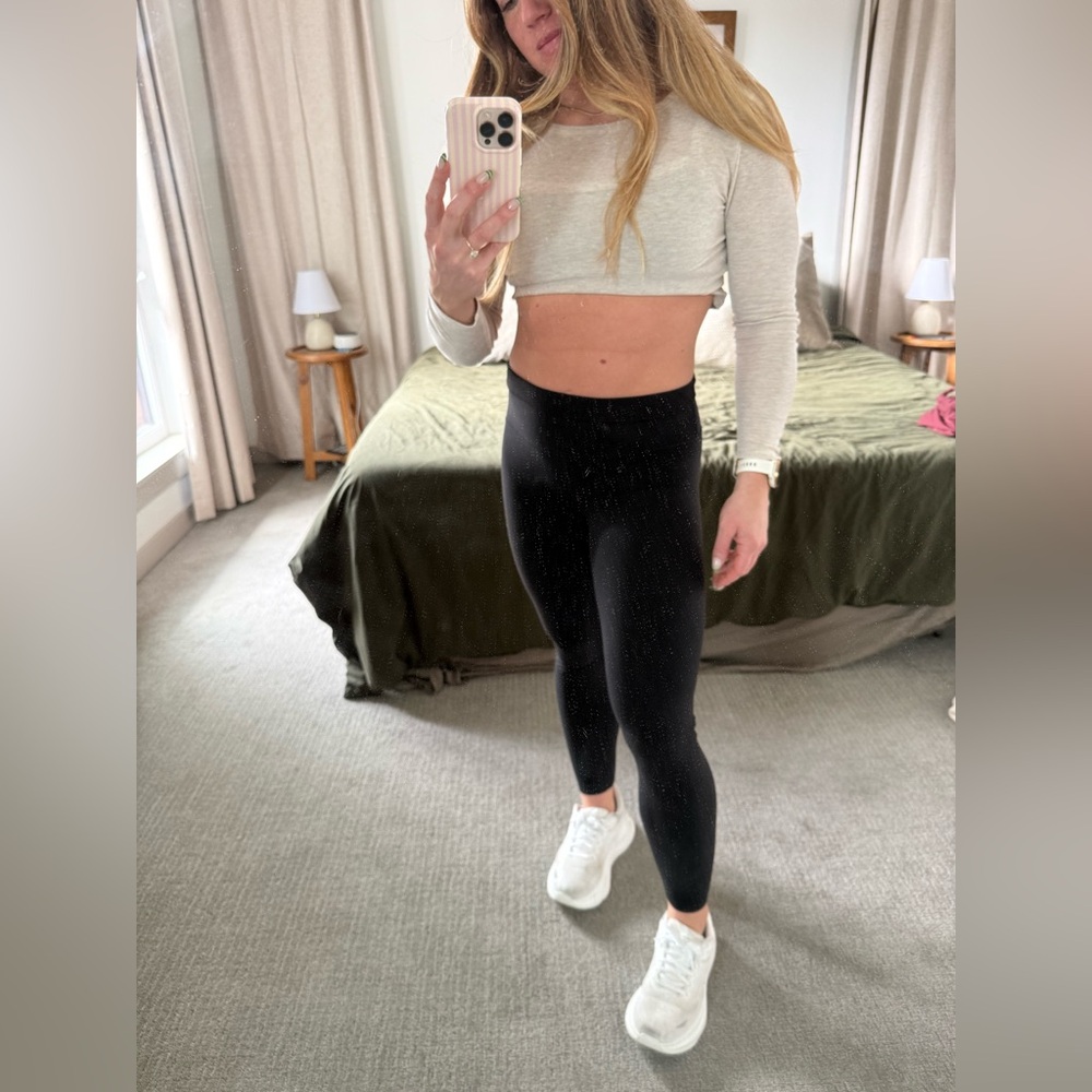 25” Lululemon Align Black Leggings